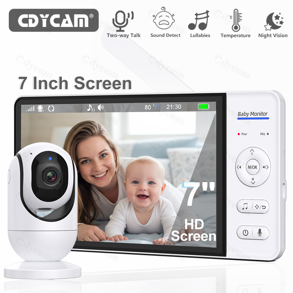 Baby Products Video - Moniteur vidéo pour bébé, 7.0 pouces,