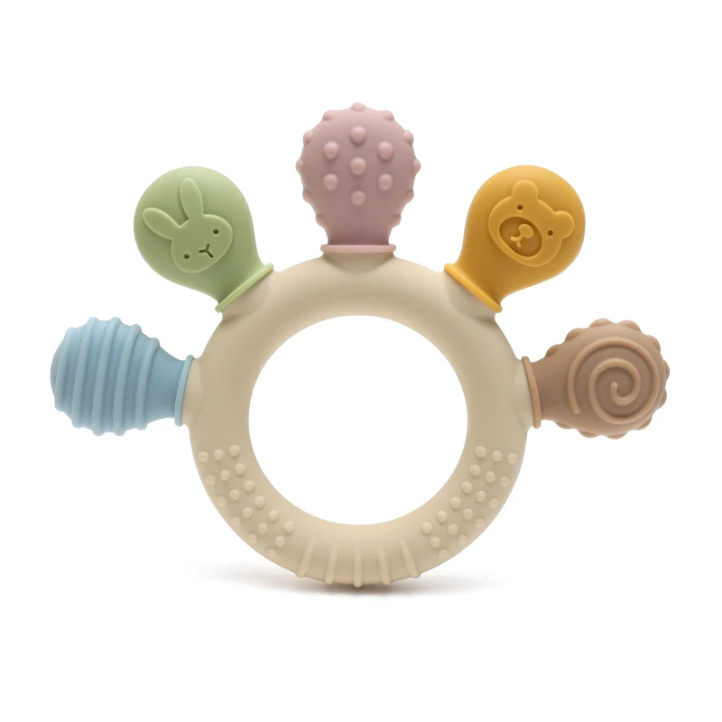 Baby Products Application - Nouvel Anneau de Dentition Multicolore en