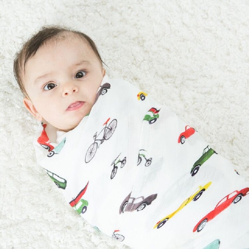 Baby Swaddle Blanket - Couverture en mousseline pour bébé, Ultra