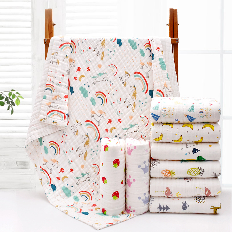 Gant de toilette en gaze à 4 c - Baby Swaddle Blanket avis et prix
