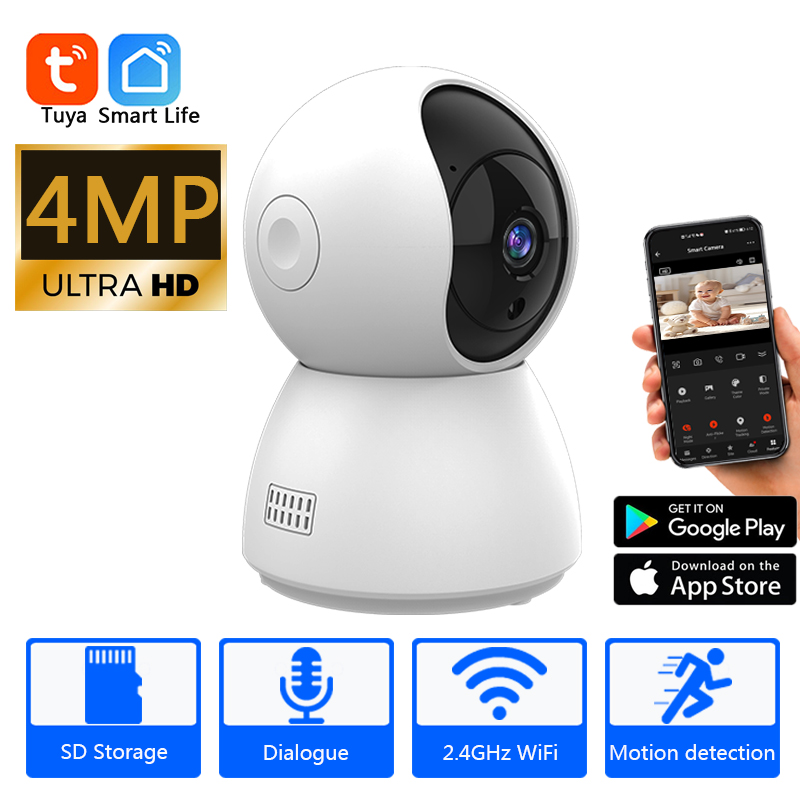 HD 4MP Tuya Smart Mini WiFi ca - Baby Products Video avis et prix
