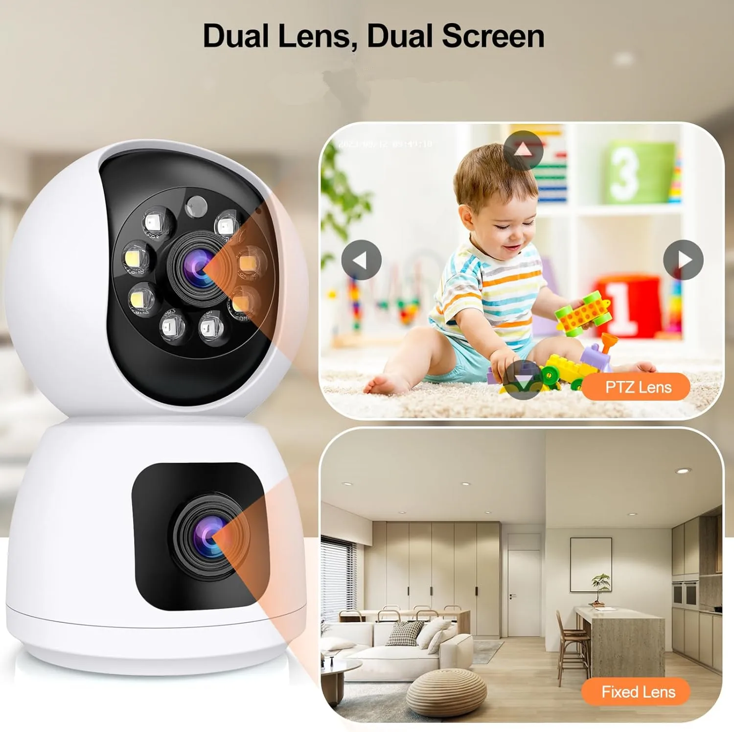 Tuya 4K 8MP HD WiFi caméra int - Baby Products Video avis et prix