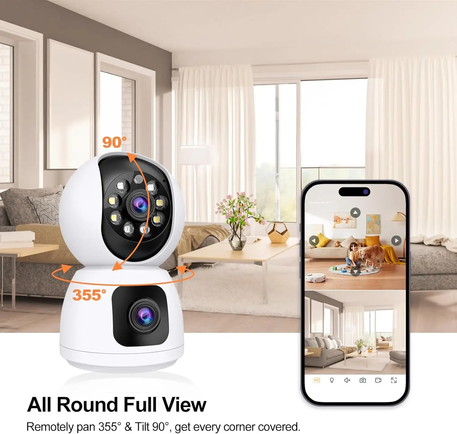 Tuya 4K 8MP HD WiFi caméra int - Baby Products Video avis et prix