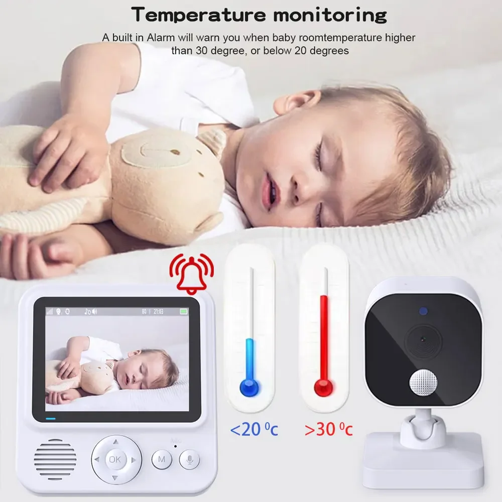 Moniteur vidéo pour bébé sans  - Baby Products Video avis et prix