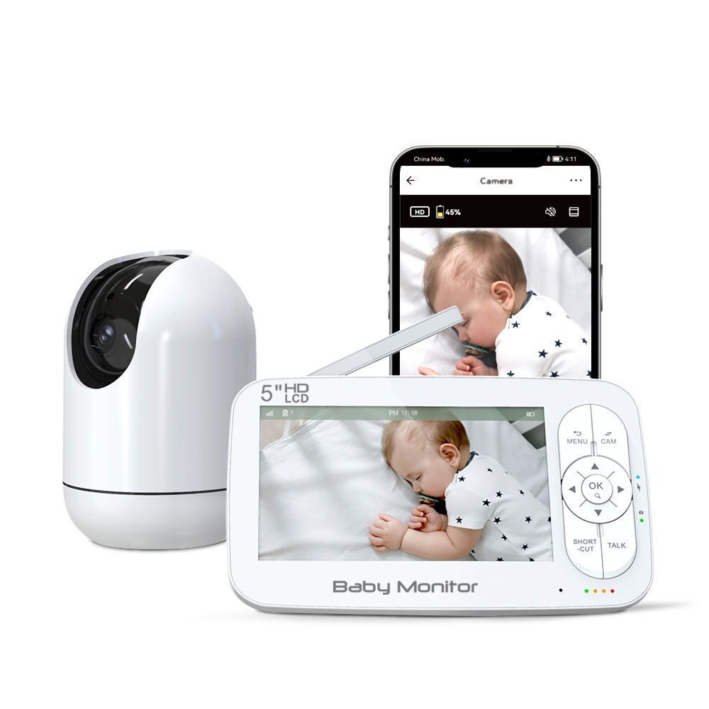 5 pouces 2MP 1080P APP télécom - Baby Products Video avis et prix