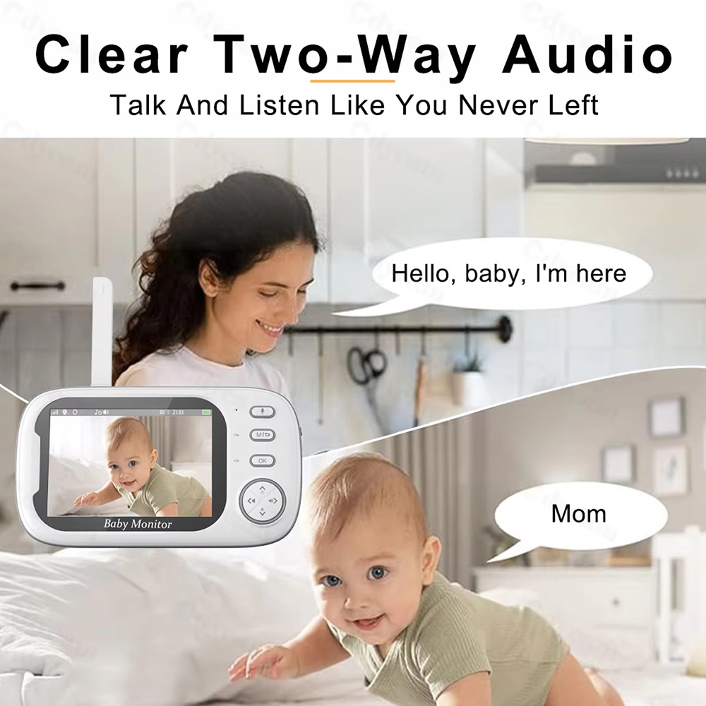 Moniteur bébé 3,5 pouces avec  - Baby Products Video avis et prix
