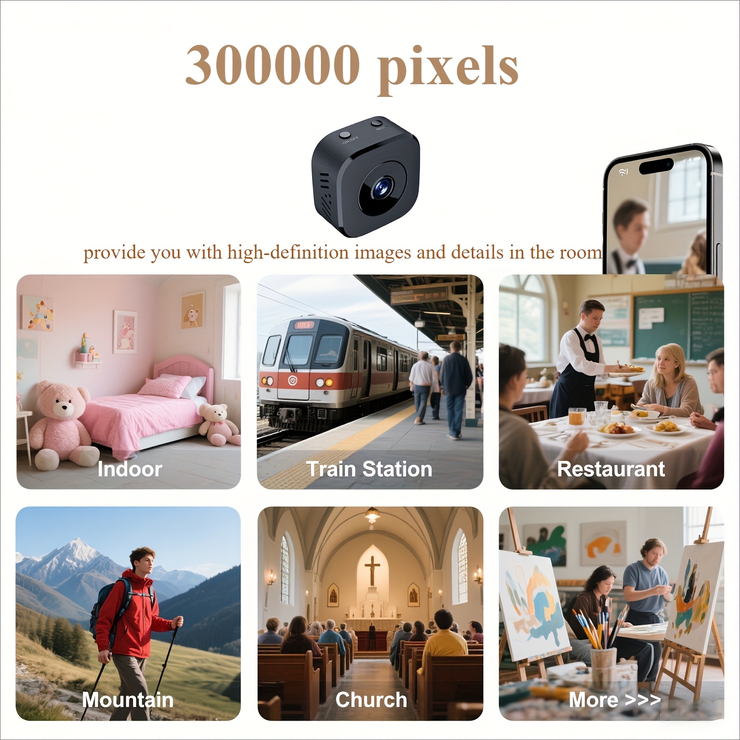 1080P HD Mini caméra WiFi sécu - Baby Products Video avis et prix