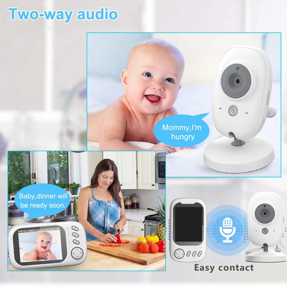 Moniteur bébé HTMCK 3,5 pouces - Baby Products Video avis et prix