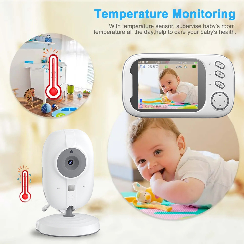 Moniteur bébé HTMCK 3,5 pouces - Baby Products Video avis et prix